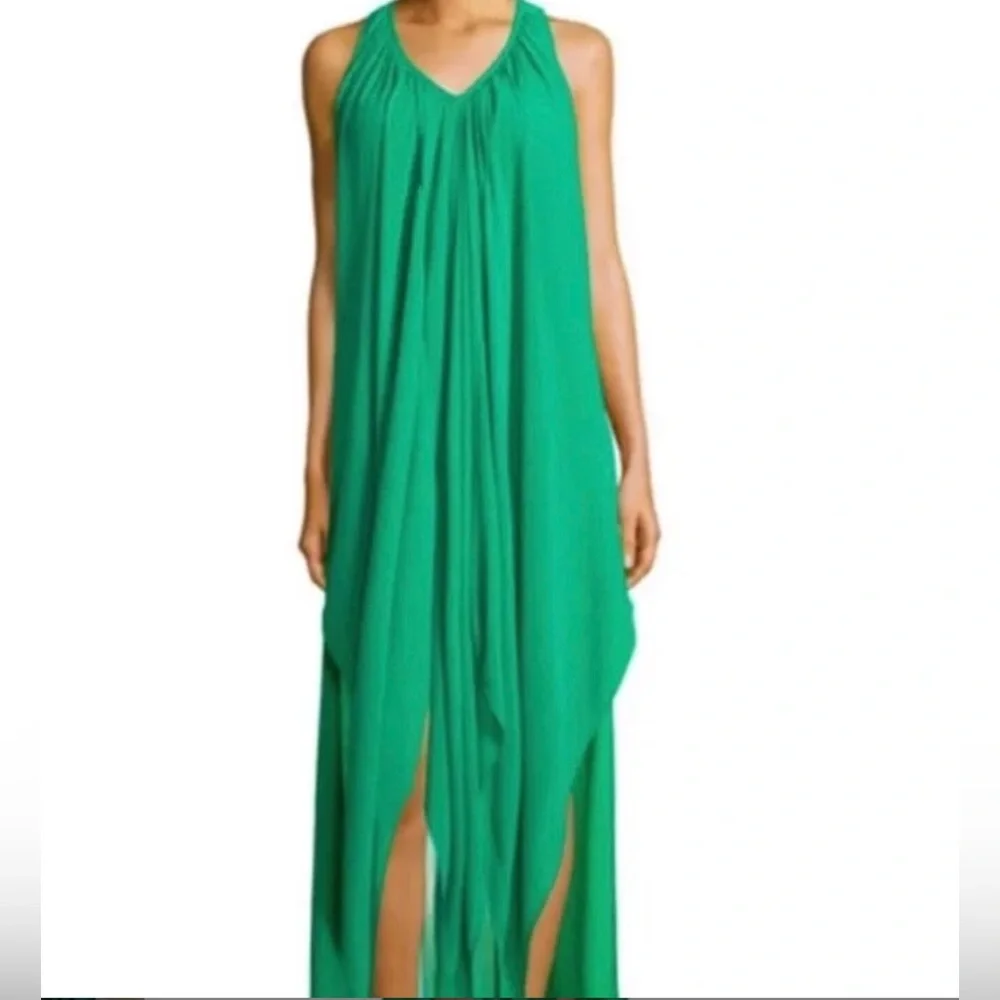 Michael Michael Kors Green Evening Dress sz Medium - Picture 3 of 11